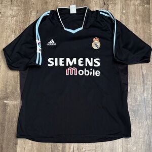 Vintage Adidas Real Madrid #7 Raul La Liga Jersey